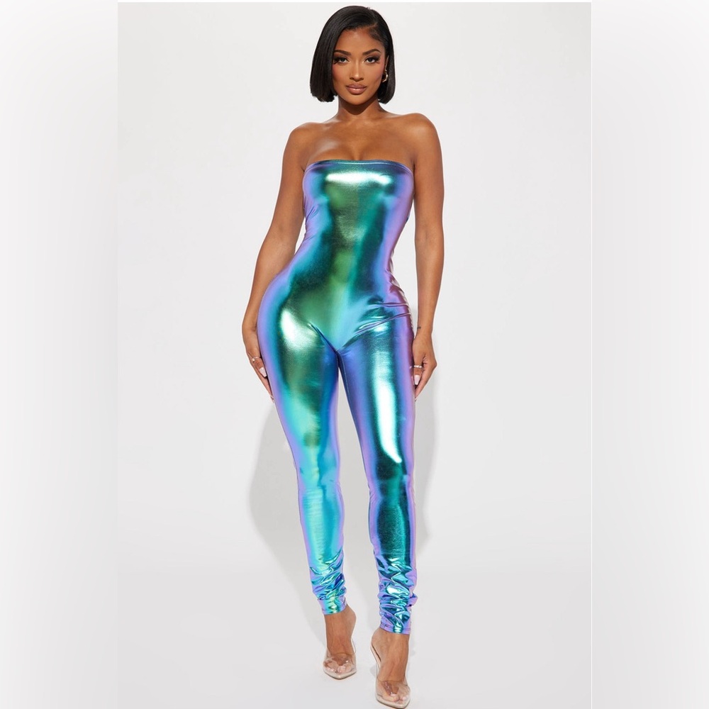 Holographic jumpsuit